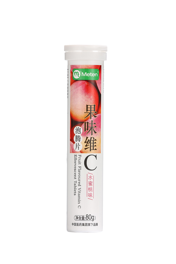 美益天利維因維生素C泡-水蜜桃味 美益天利維因維生素C泡-水蜜桃味